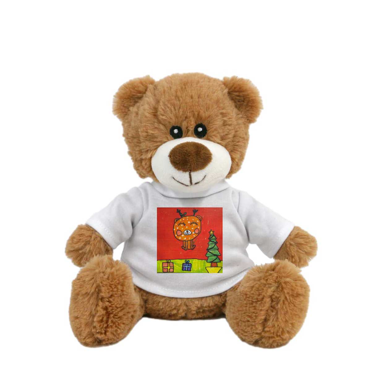 Personalised Teddies With Personalised T-Shirt featuring artwork by child reference 84D7JD
